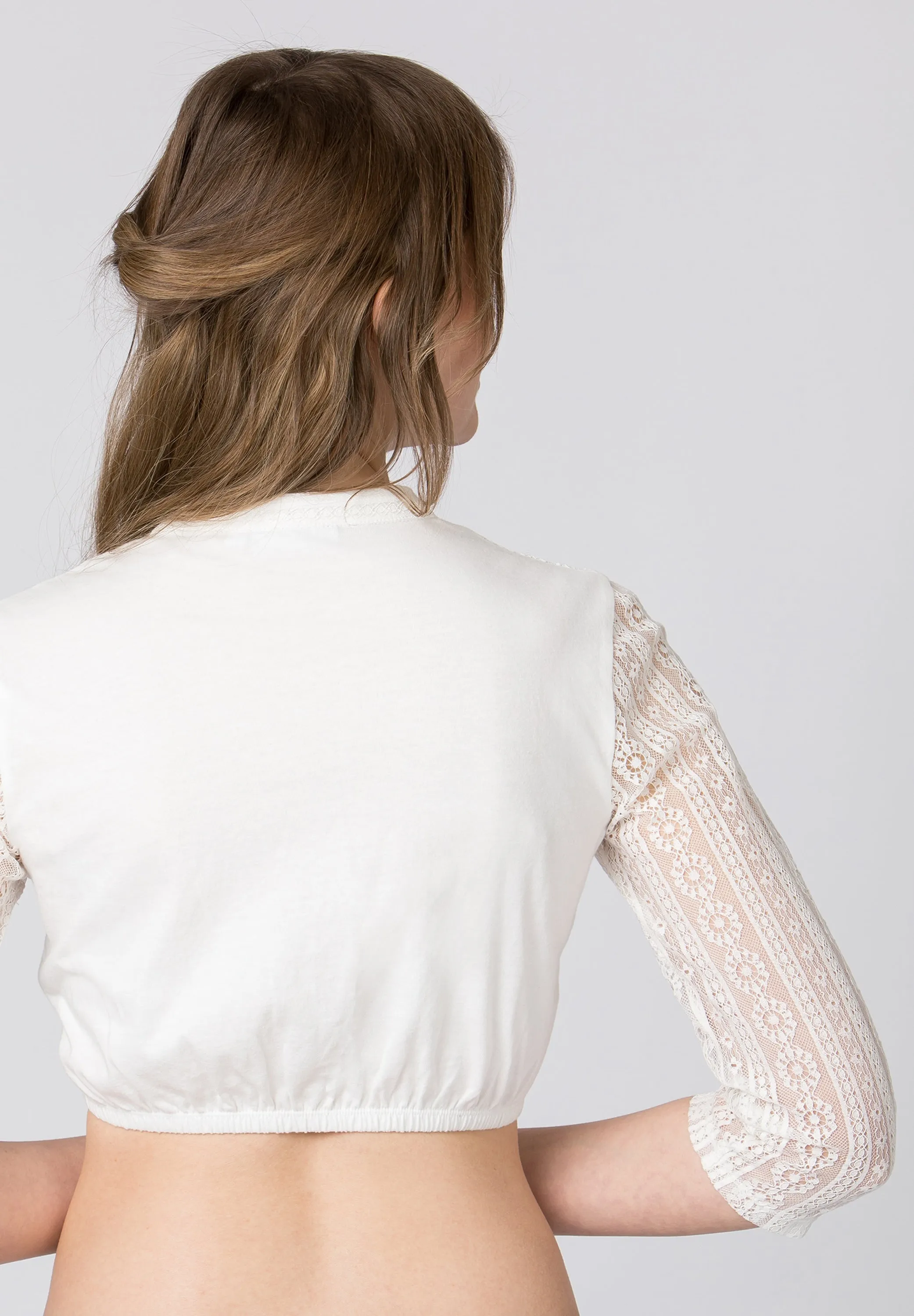 Stockerpoint Dirndl Blouse "Cassidy" Cream (46,48) closeout