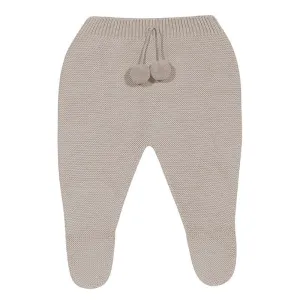Stone Knitted Pom Pom Leggings