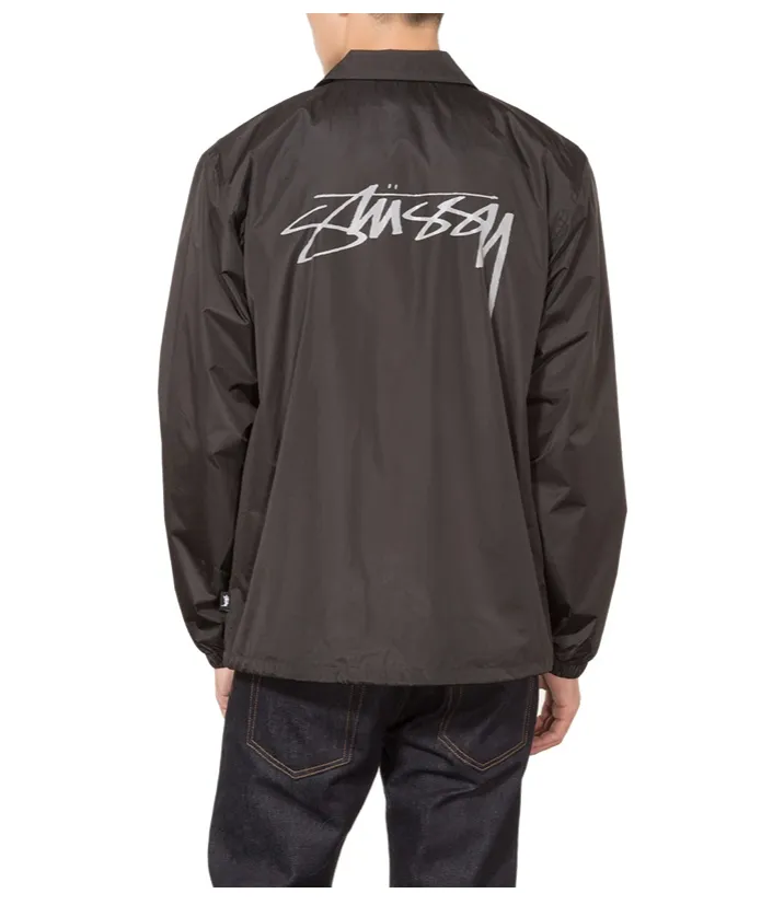 Stussy Cruize Coach Jacket Black
