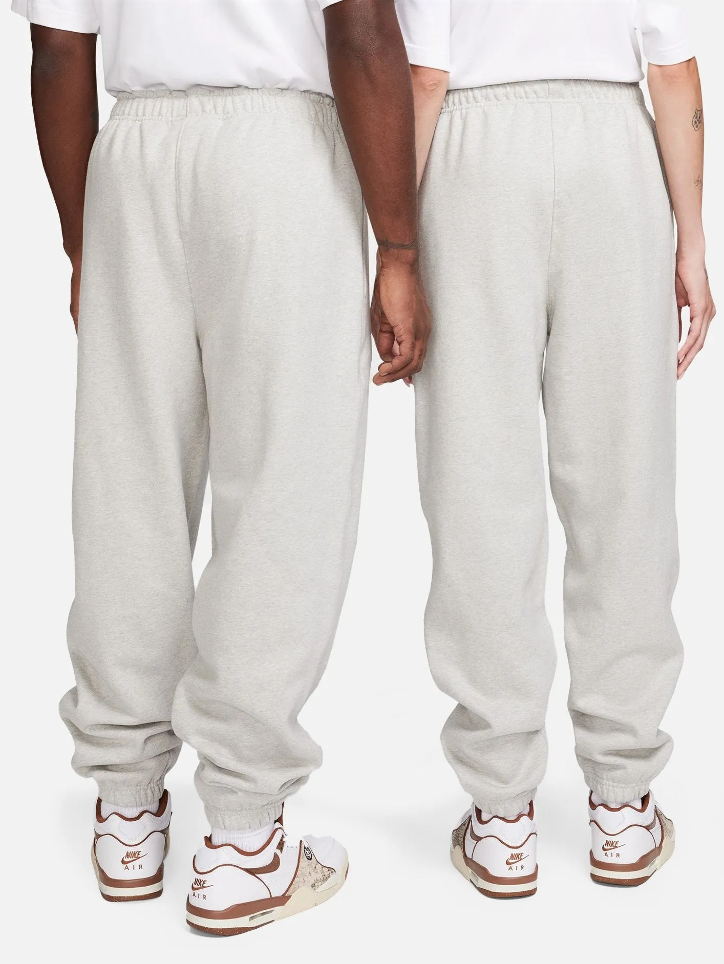 Stussy x Nike NRG BR Fleece Sweatpants - Grey