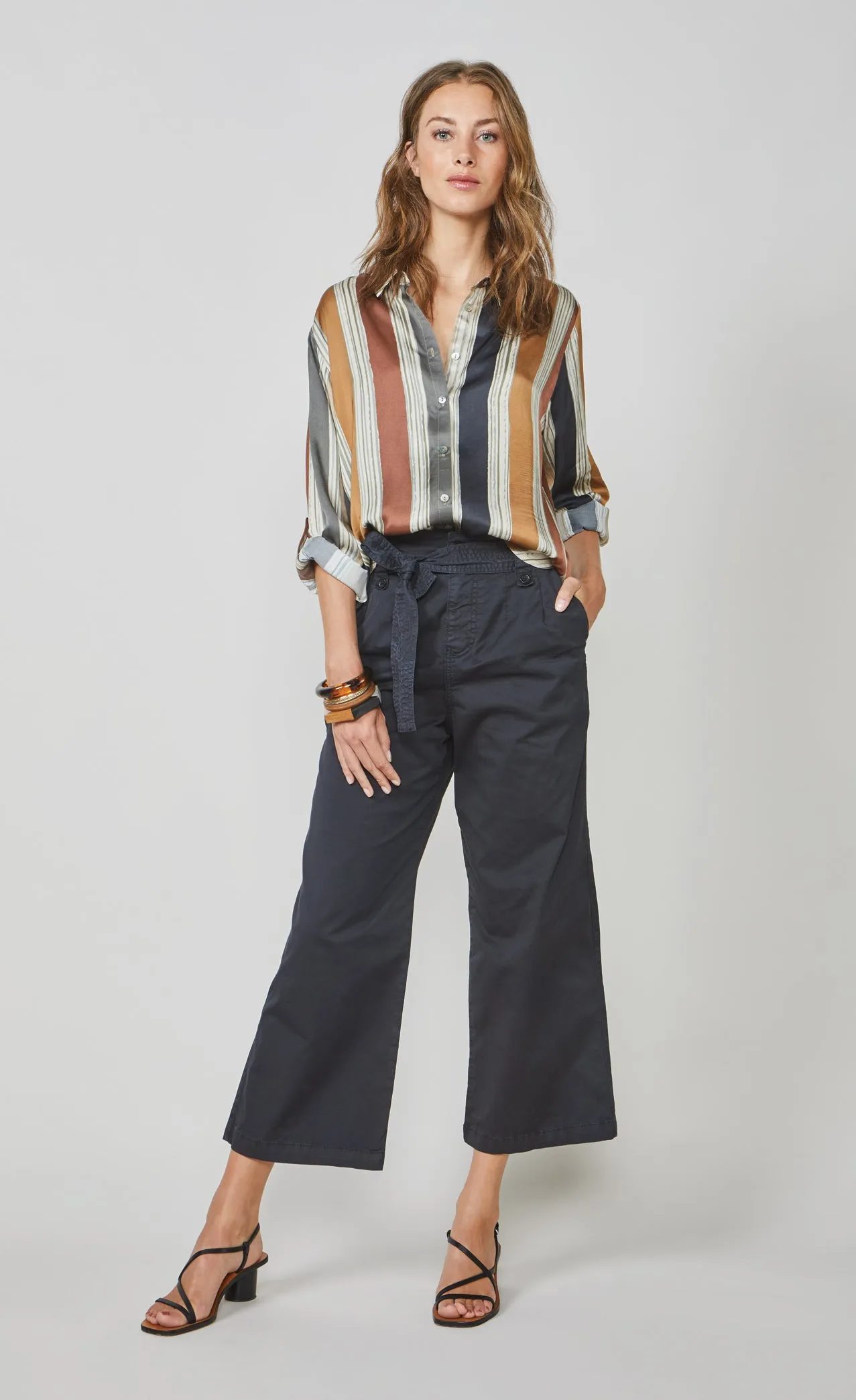 Summum Multicolor Striped Blouse