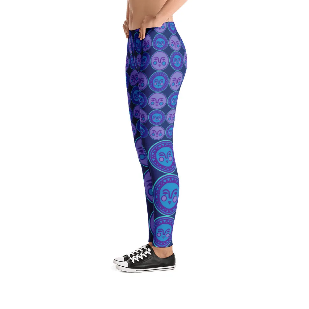 SUN AND MOON Mid-Rise Leggings