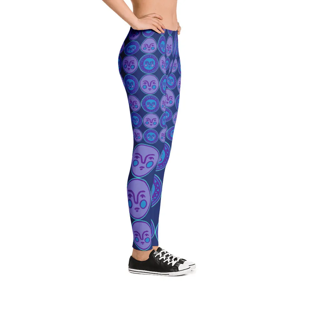 SUN AND MOON Mid-Rise Leggings
