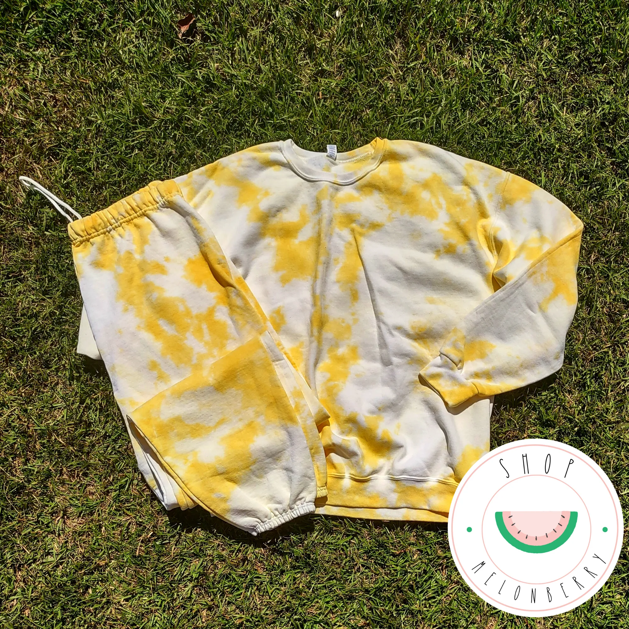 Sunshine Tie Dye Sweatshirt & Sweatpants