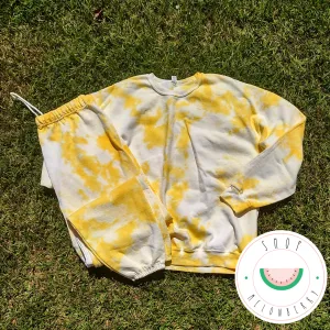 Sunshine Tie Dye Sweatshirt & Sweatpants