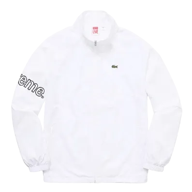 Supreme "Lacoste" Track Jacket White