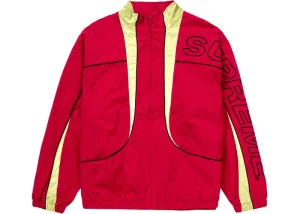 Supreme "Piping" Track Jacket Red