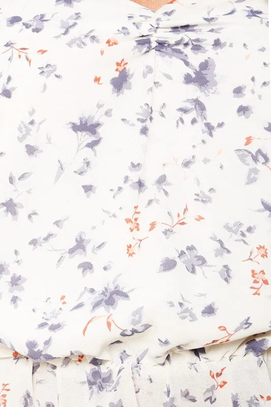 Sweetest Days Floral Print Top - FINAL SALE