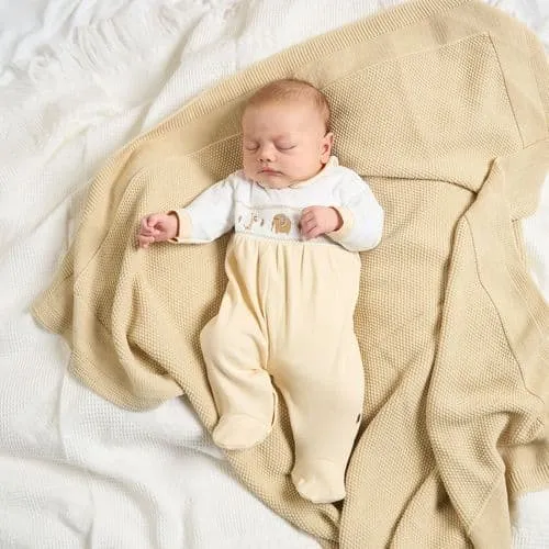 Taupe Jungle Friends Cotton Sleepsuit