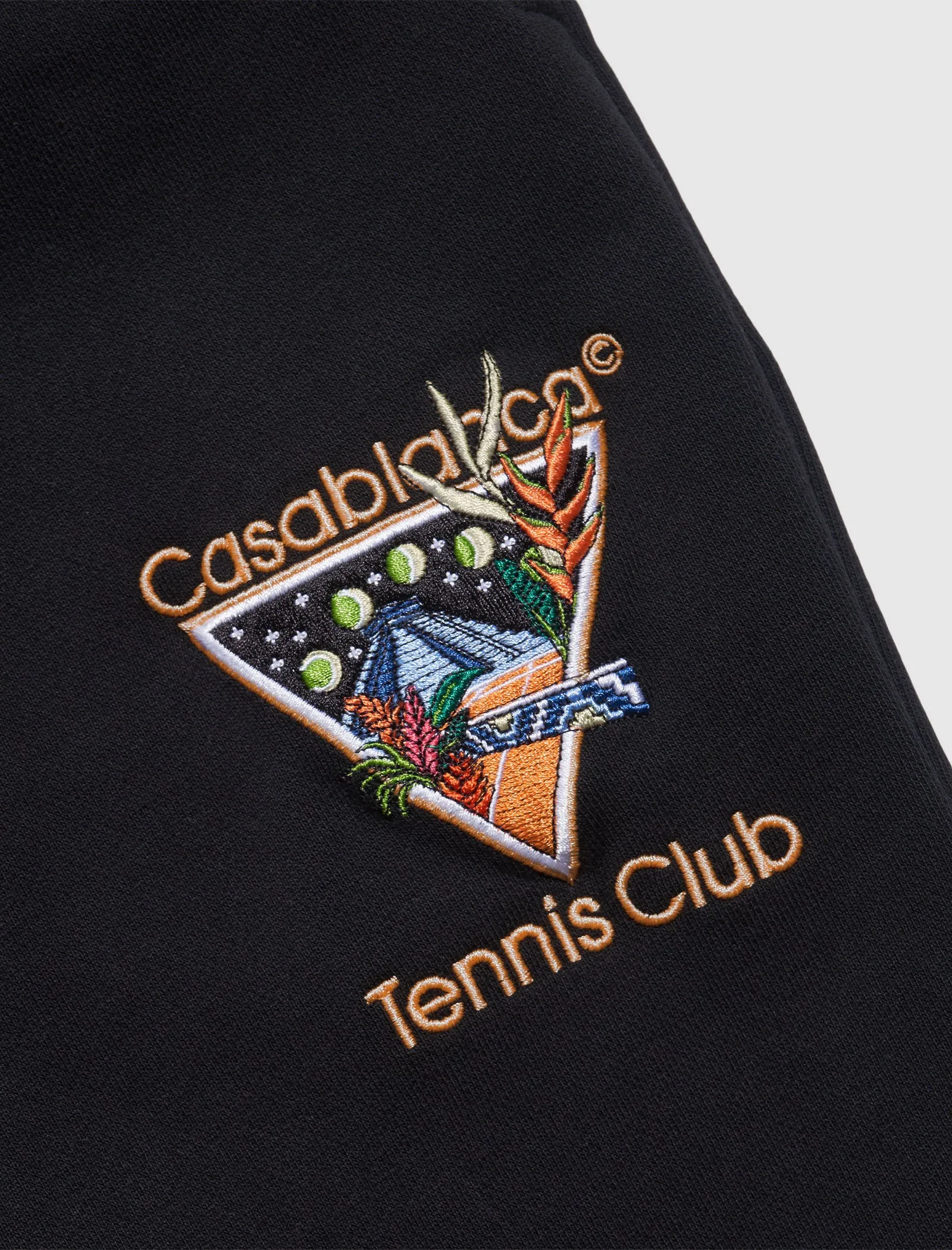TENNIS CLUB EMBROIDERED SWEATPANT