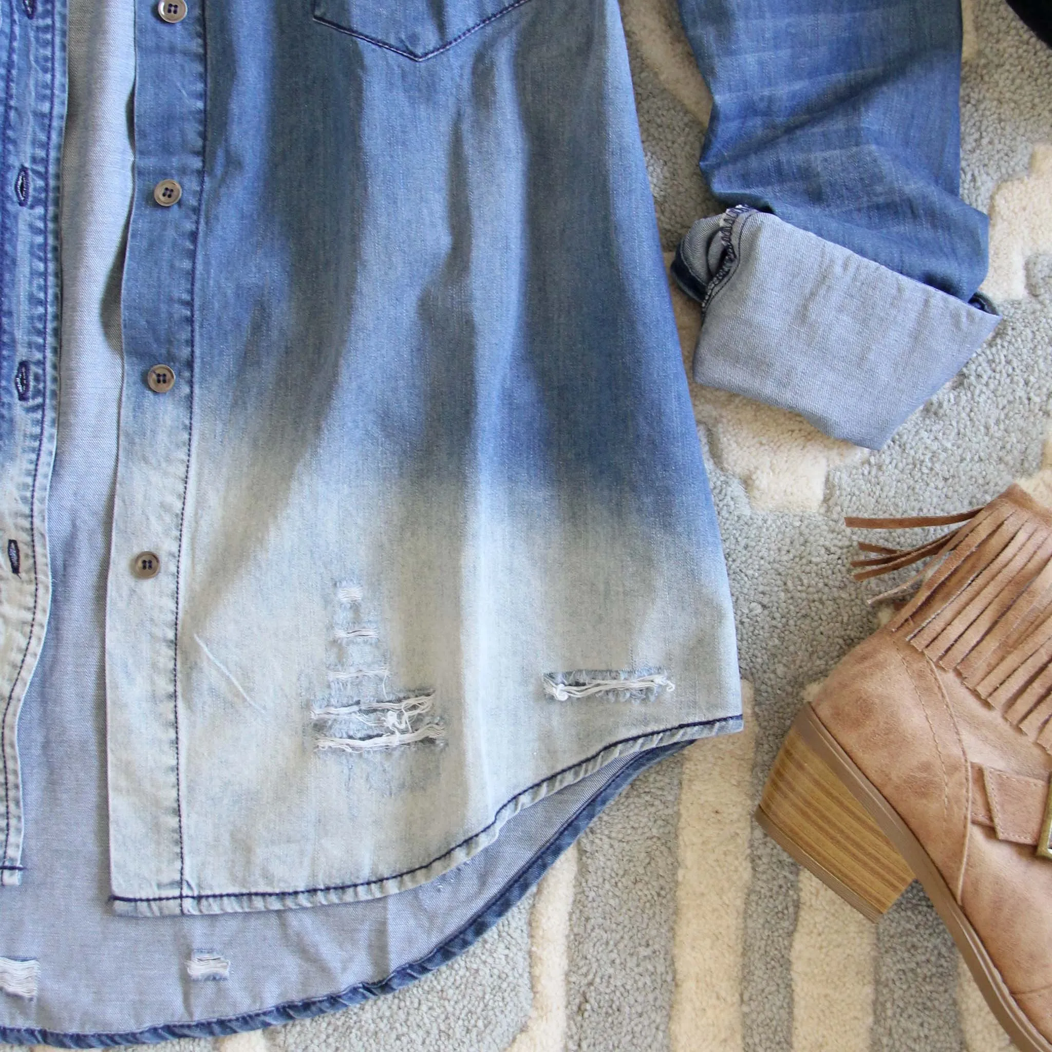 The Boyfriend Denim Shirt