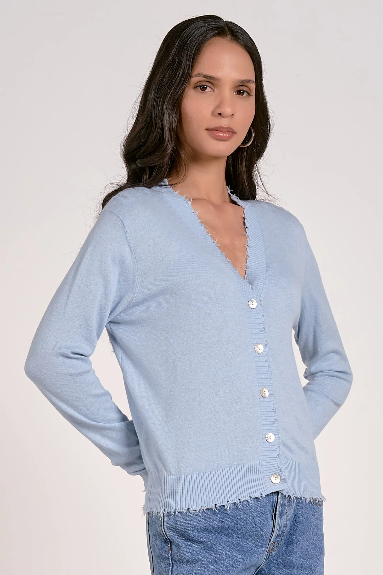 The Callan Button Front Cardigan