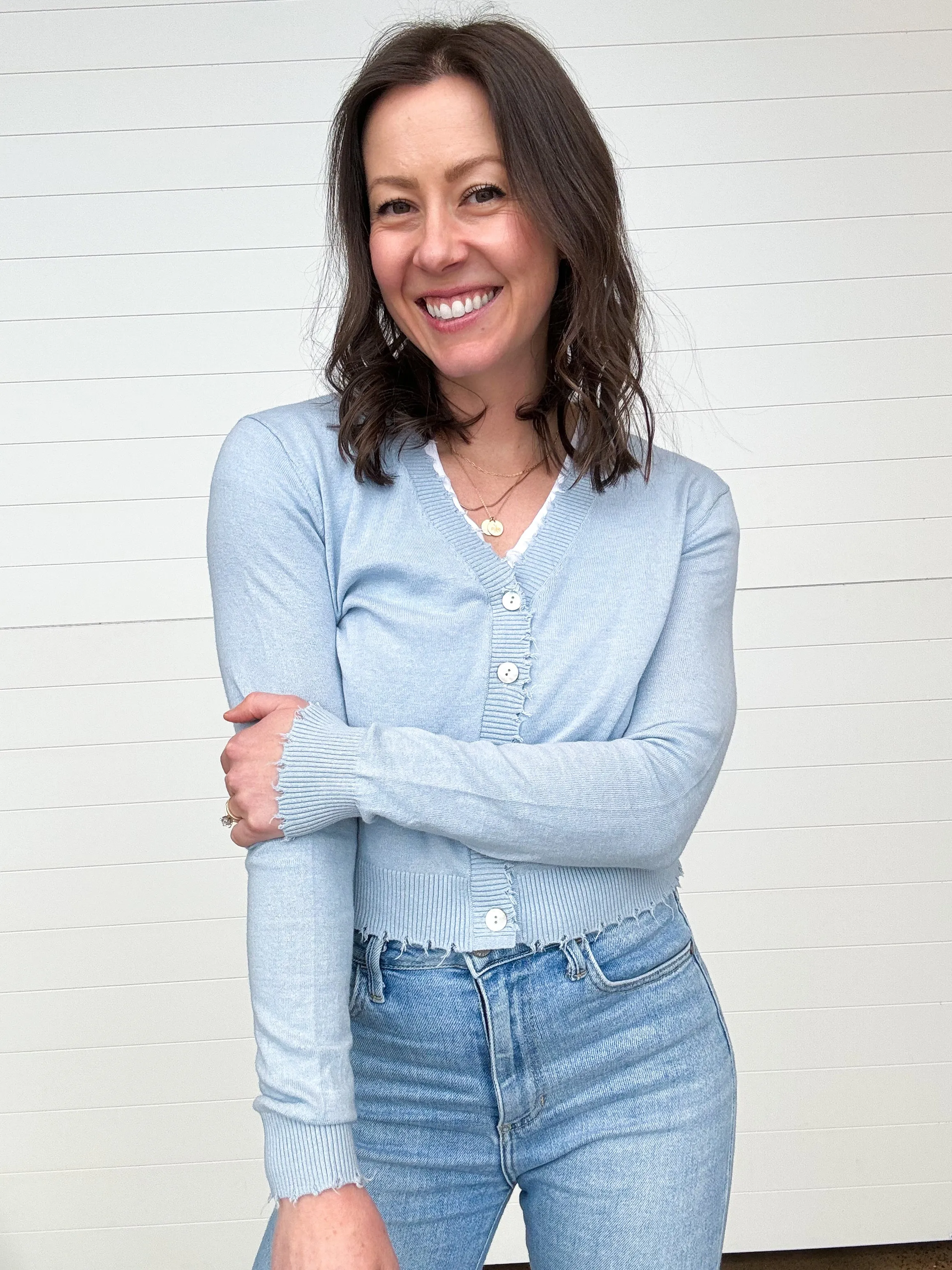 The Callan Button Front Cardigan