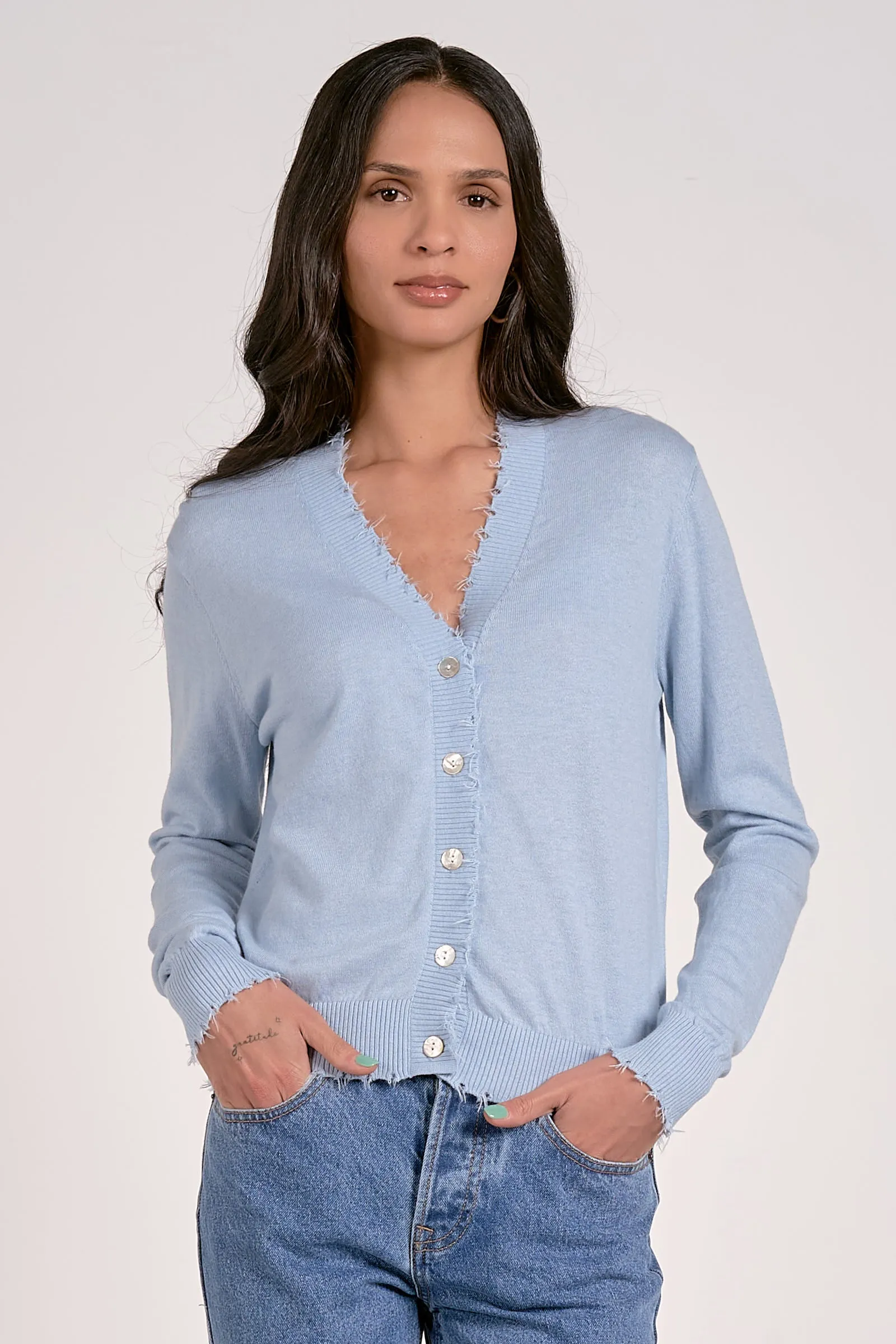 The Callan Button Front Cardigan