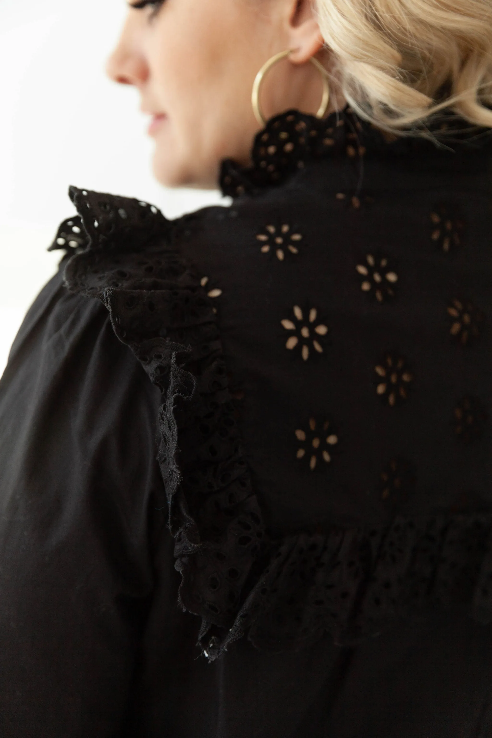 The Nilea Blouse by Part Two - Black