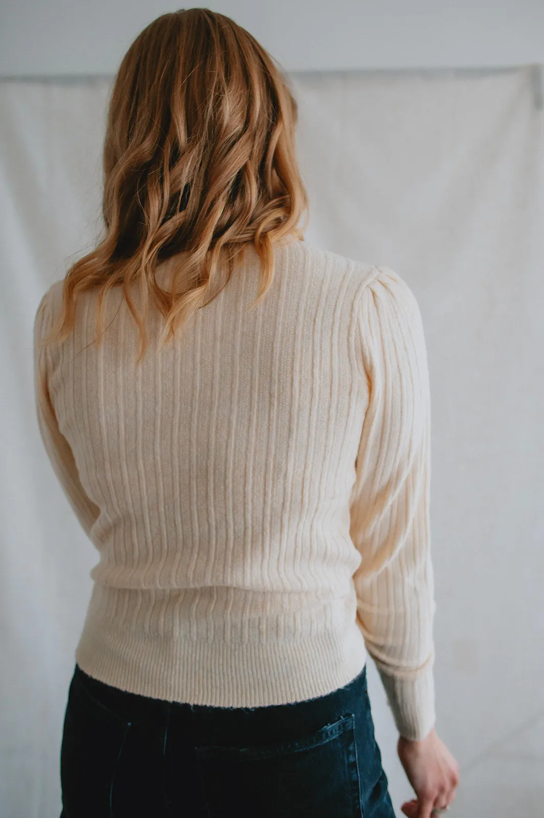 The Reed Cardi by Heartloom - Ivory
