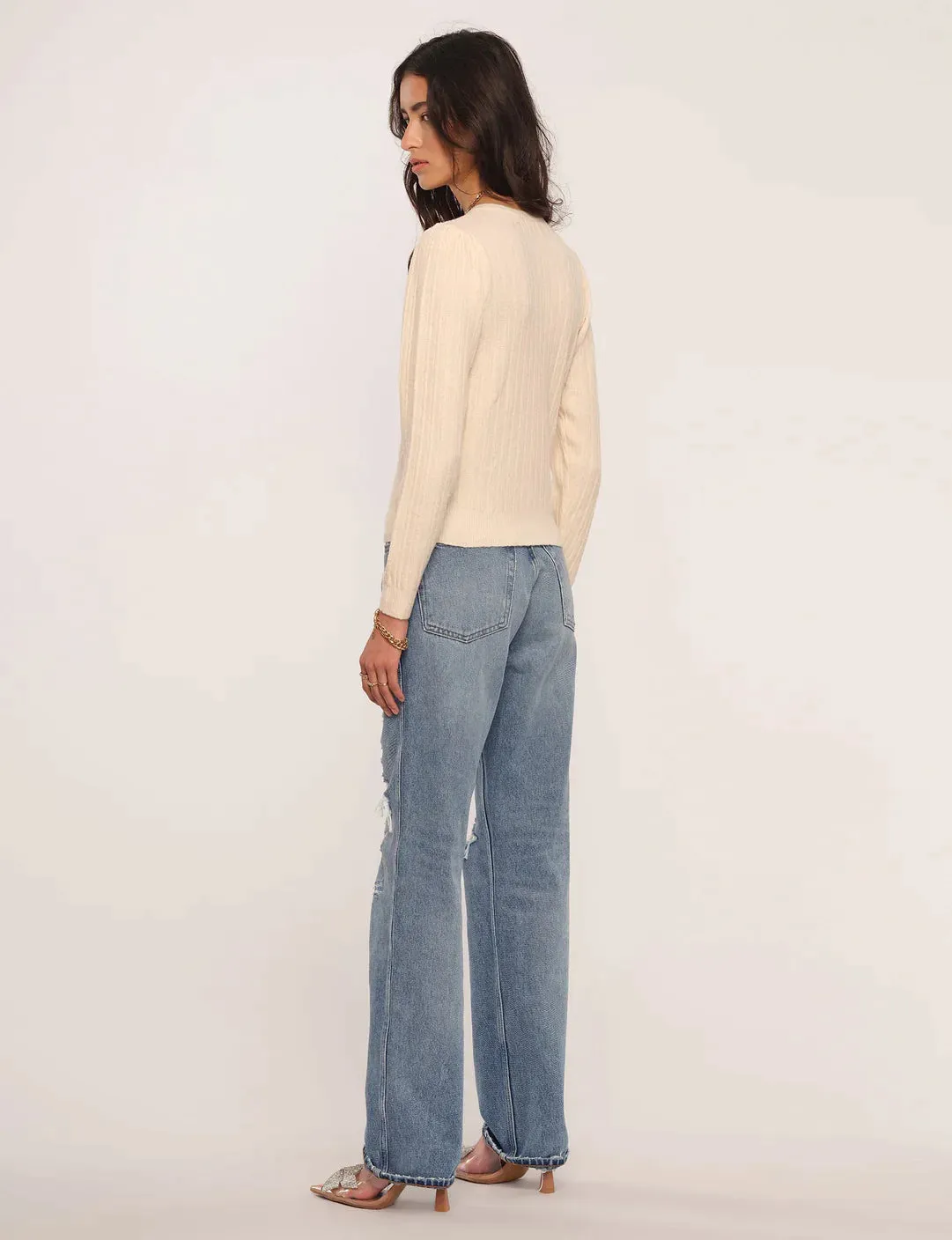The Reed Cardi by Heartloom - Ivory