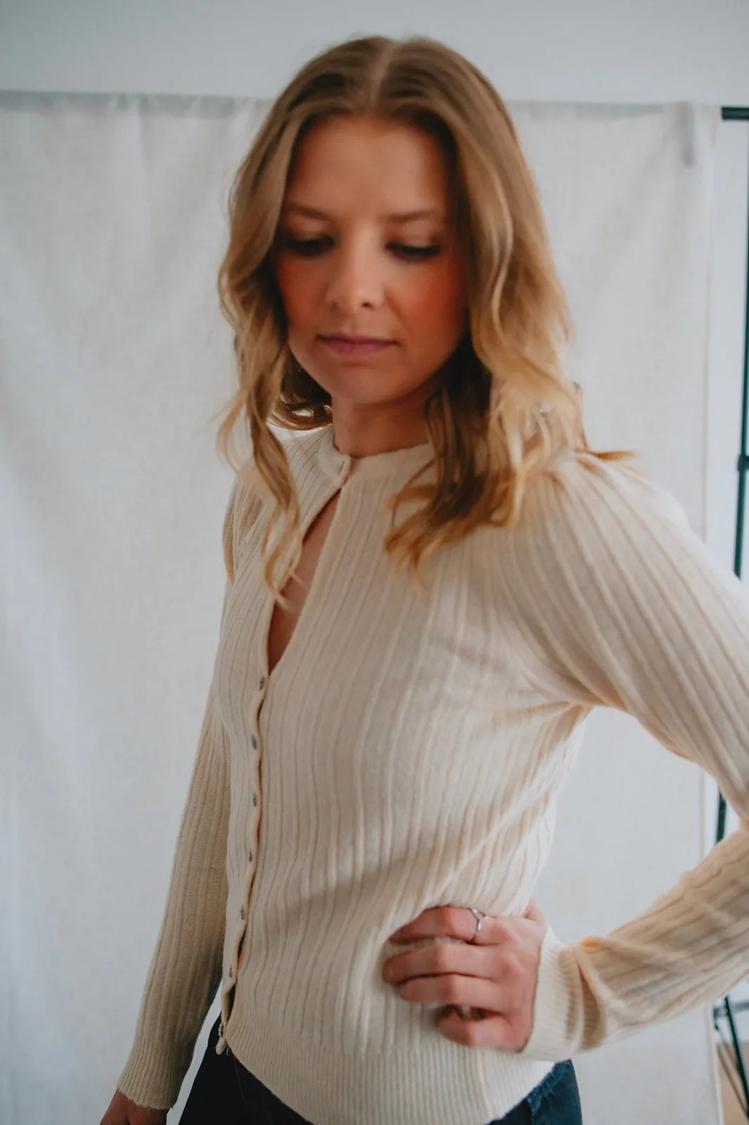 The Reed Cardi by Heartloom - Ivory