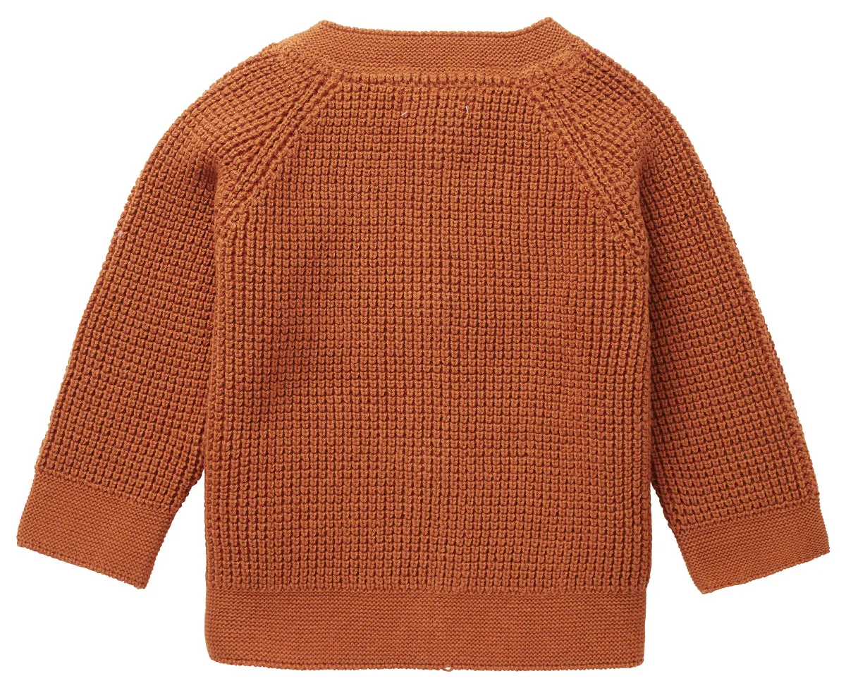 The Sutton Cardigan - Roasted Pecan - BABY