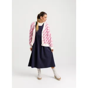 THING THING BLOCK CARDIGAN - BALLERINA