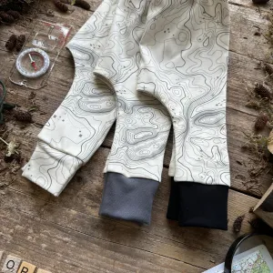 Topography Harem Leggings | Ready To Post