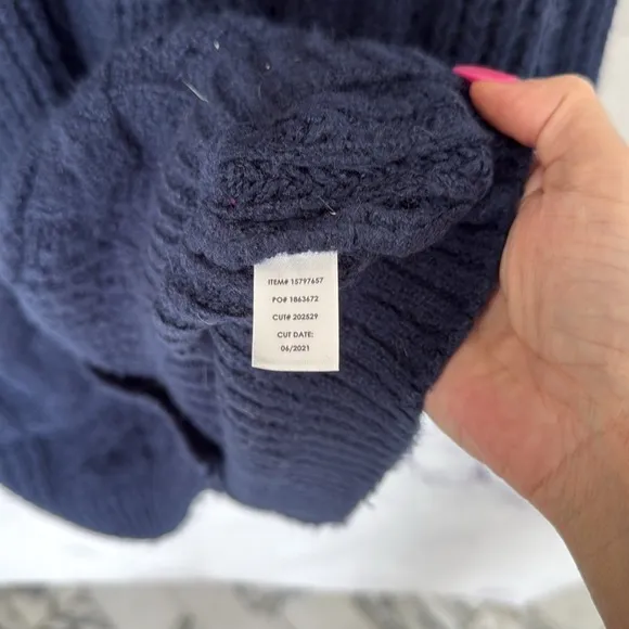 TORRID Outlander The Series Women's Navy Sweater Cardigan Size 3X