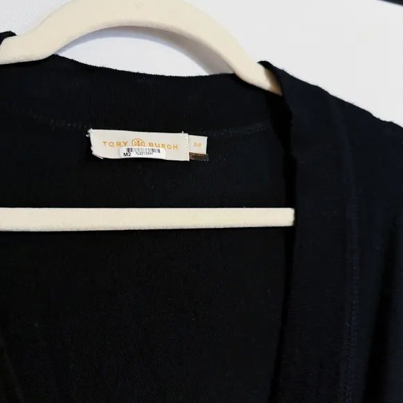 Tory Burch - Black Merino Wool Cardigan