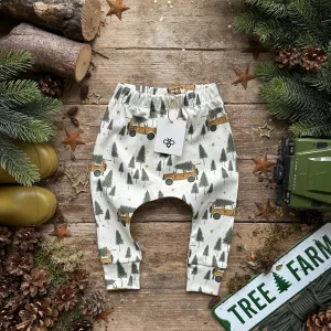 Tree Farm Truck Harem Leggings | Ready To Post