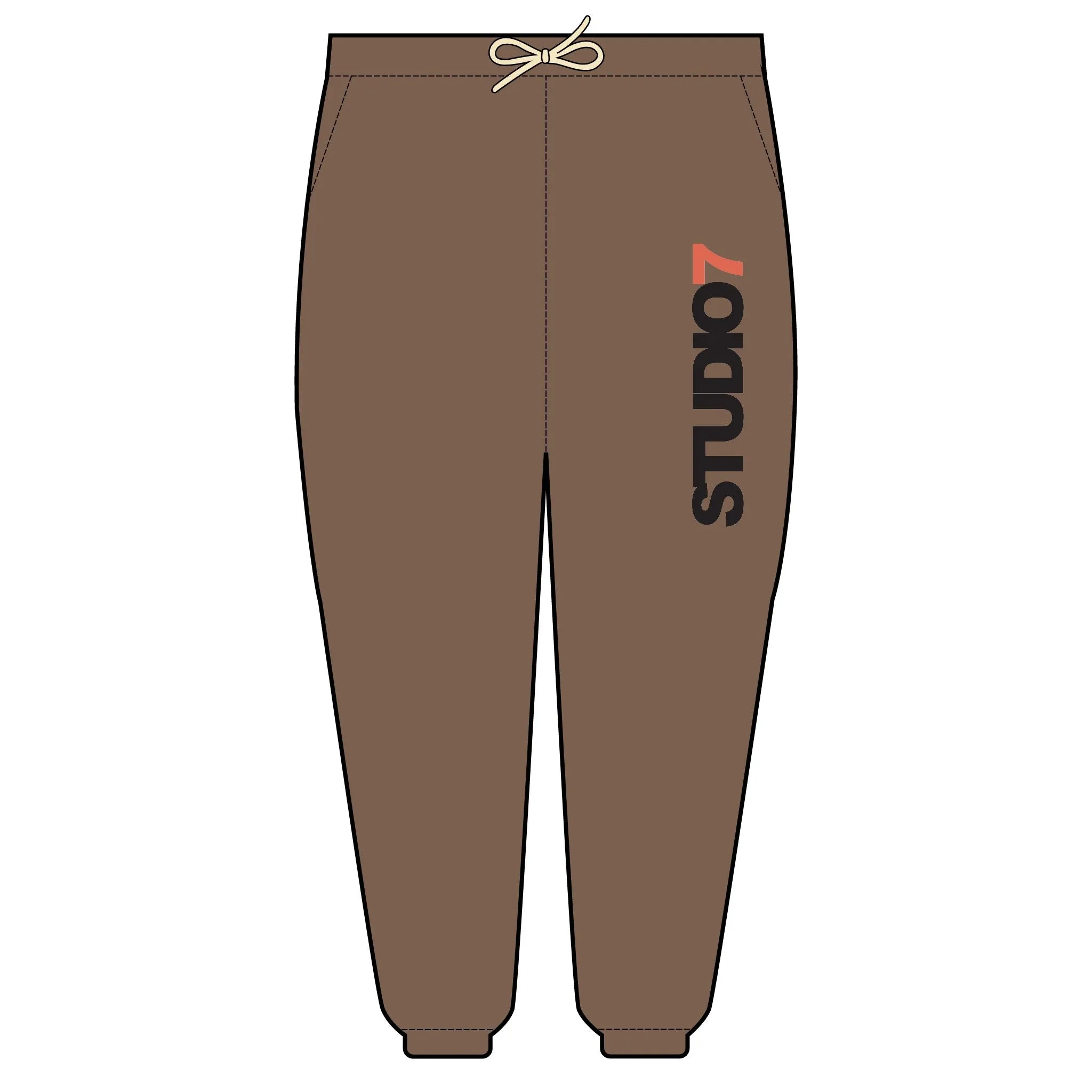 Unisex Garment-Dyed Lightweight Fleece Sweatpants