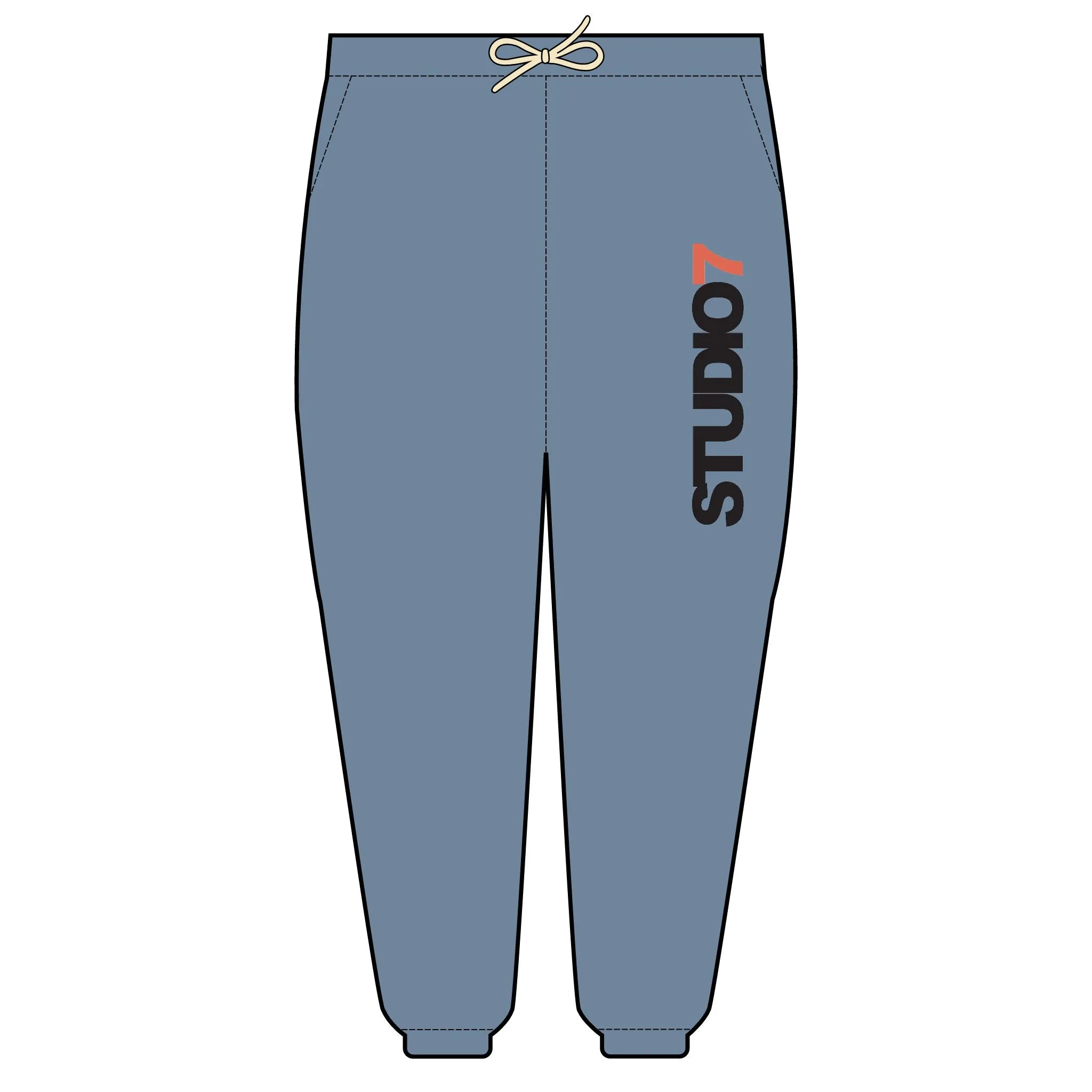 Unisex Garment-Dyed Lightweight Fleece Sweatpants