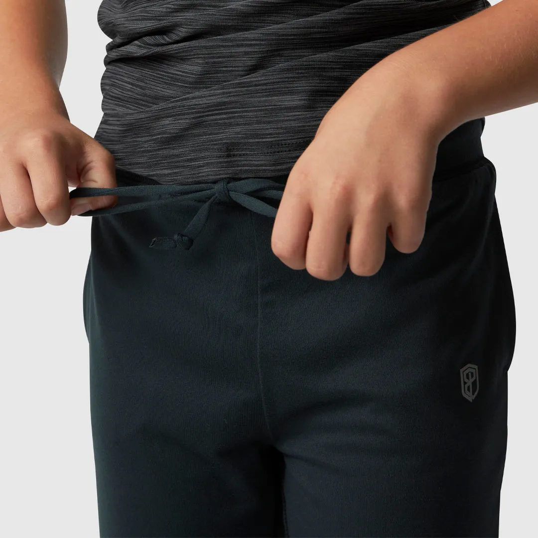 Unisex Kids Rest Day Athleisure Joggers (Black)