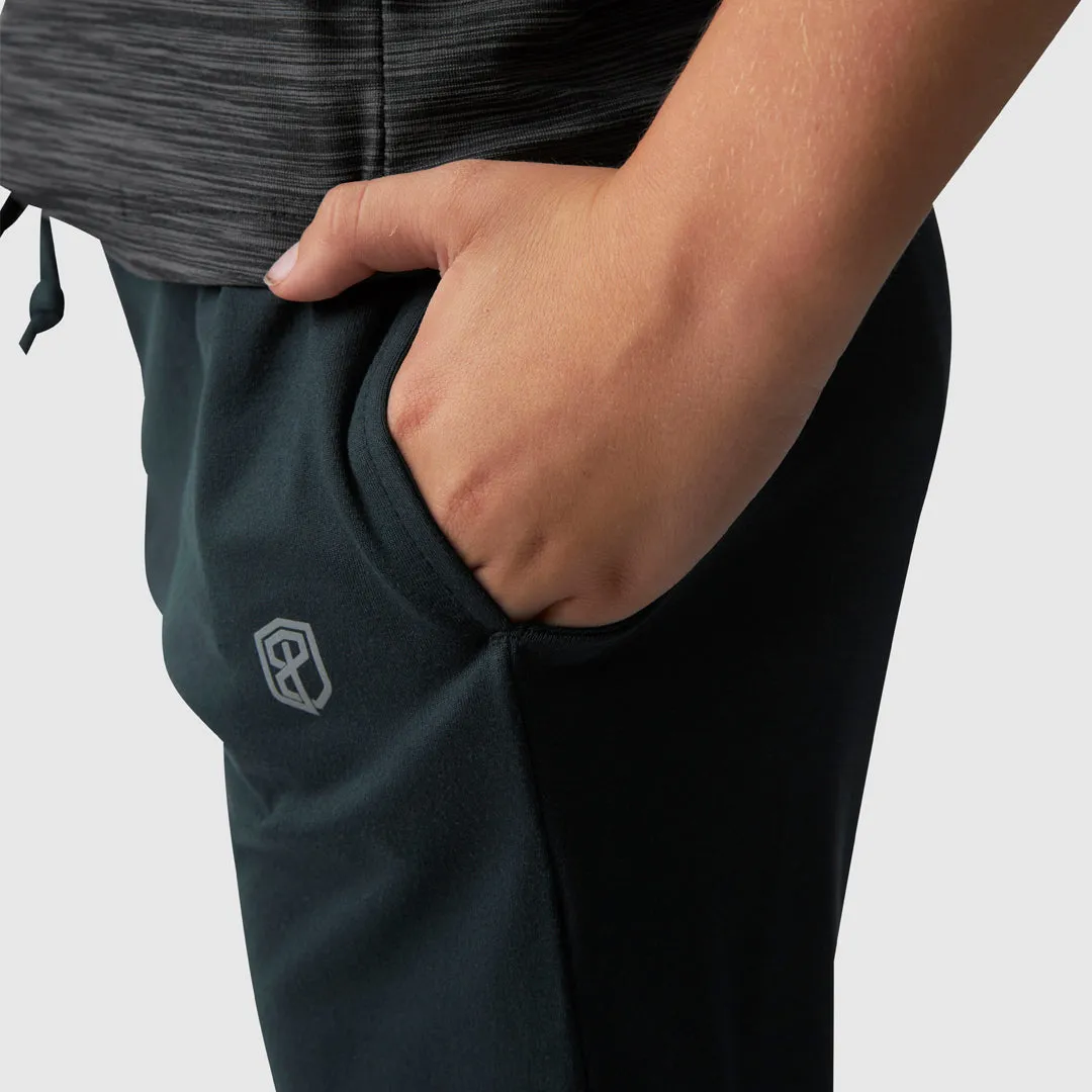 Unisex Kids Rest Day Athleisure Joggers (Black)