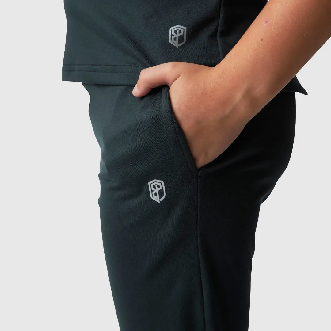 Unisex Kids Rest Day Athleisure Joggers (Black)