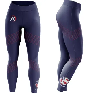 US Women's Dodgeball Leggings