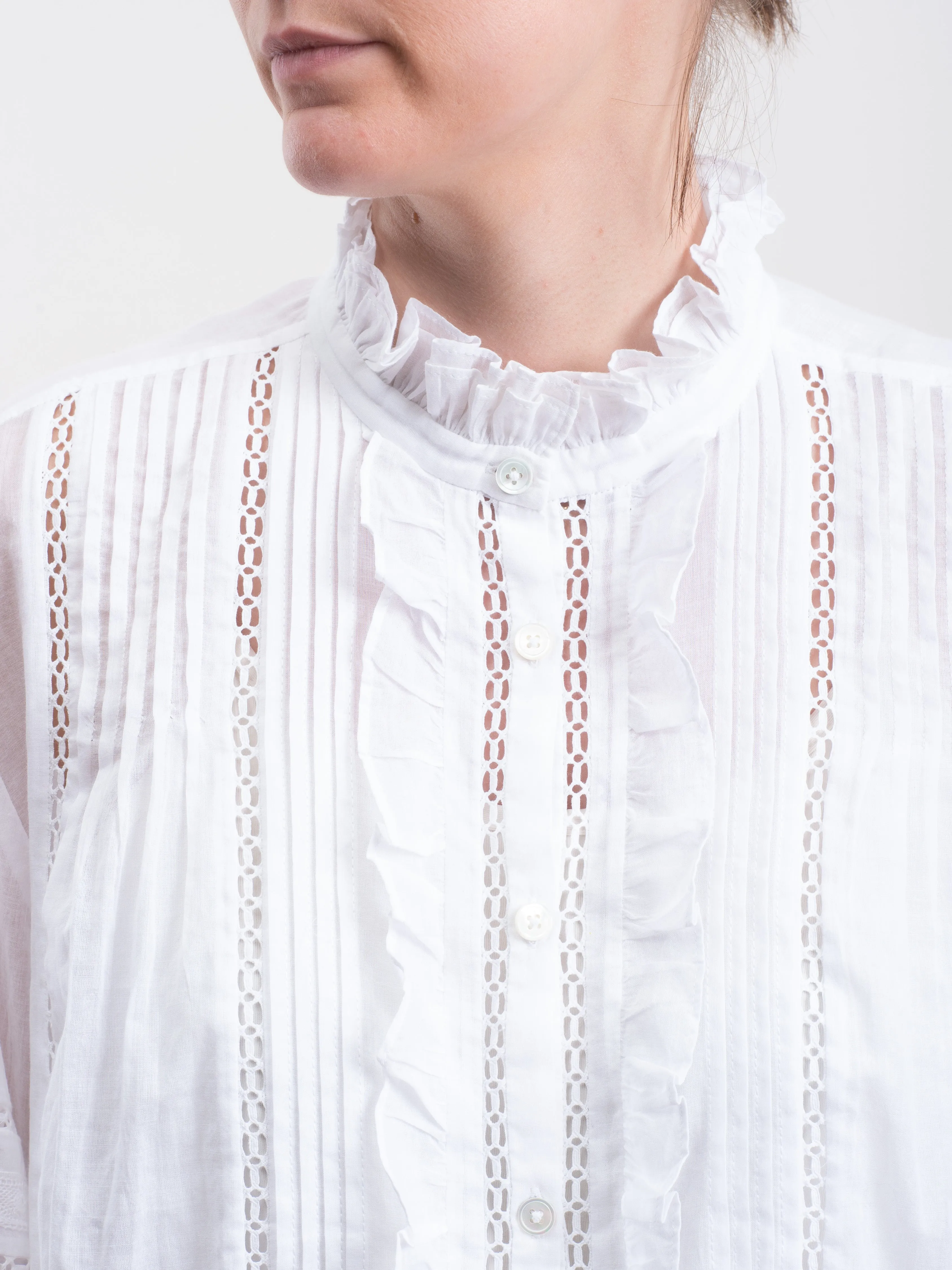 valda shirt - white