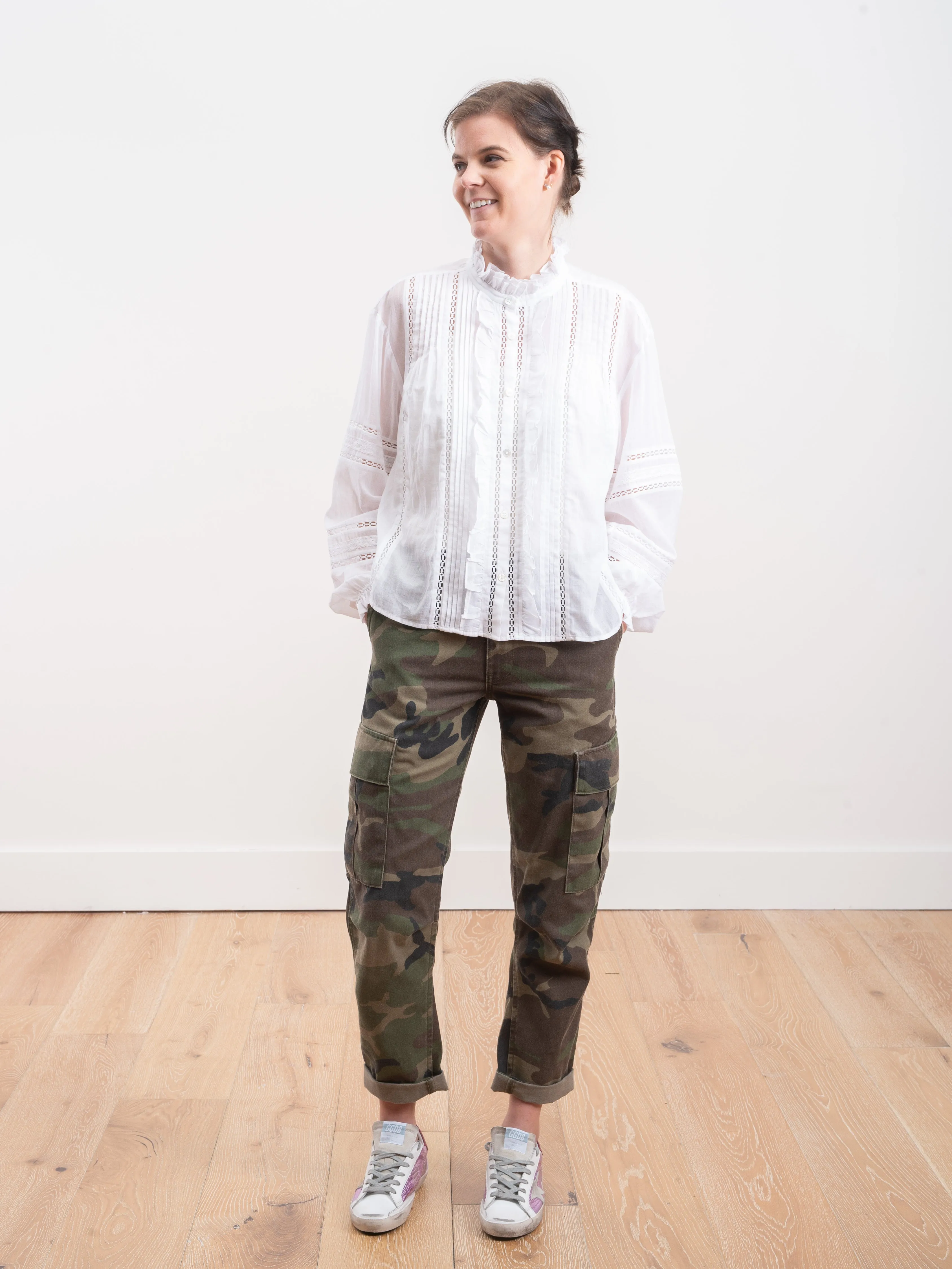 valda shirt - white