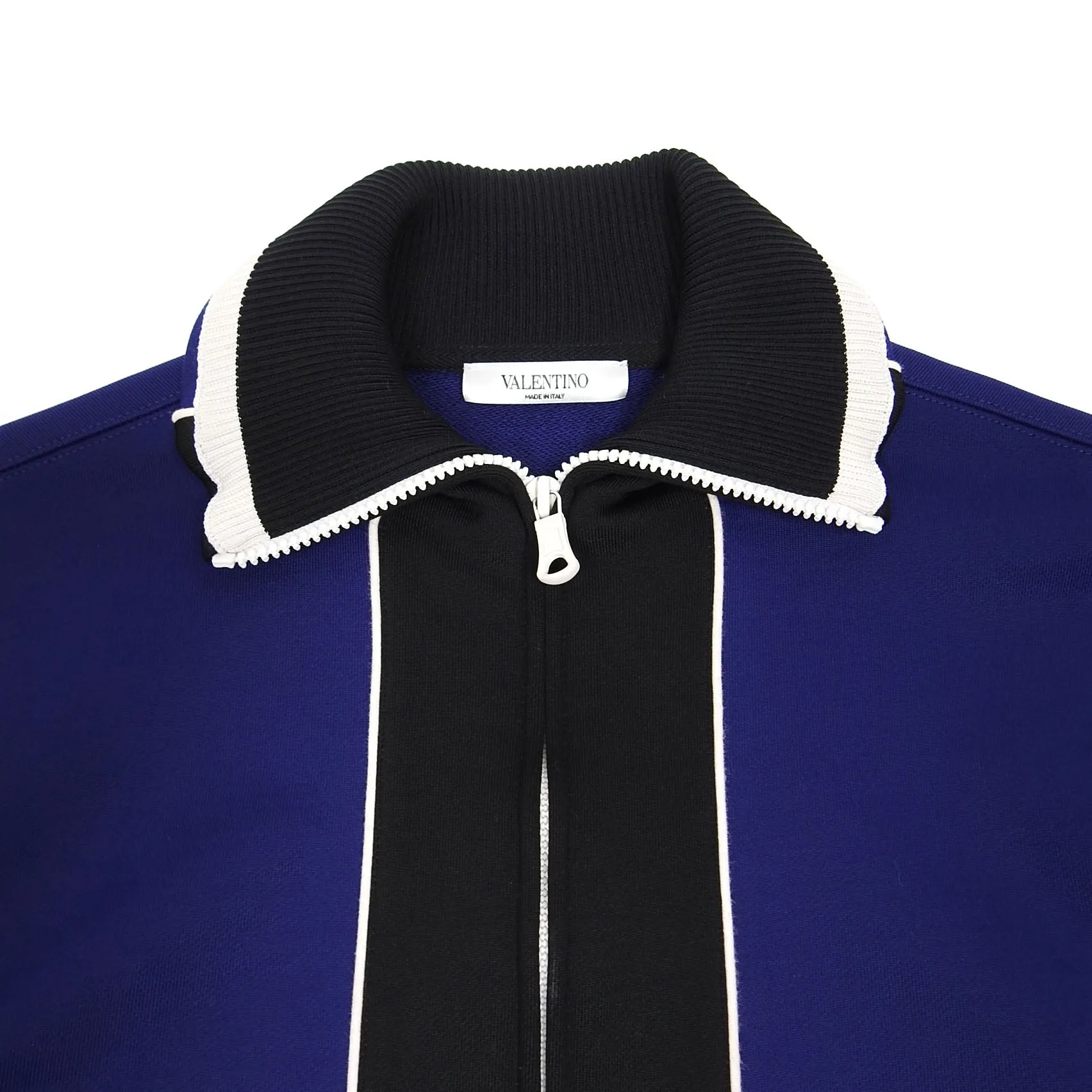 Valentino Blue/Black Track Top Medium