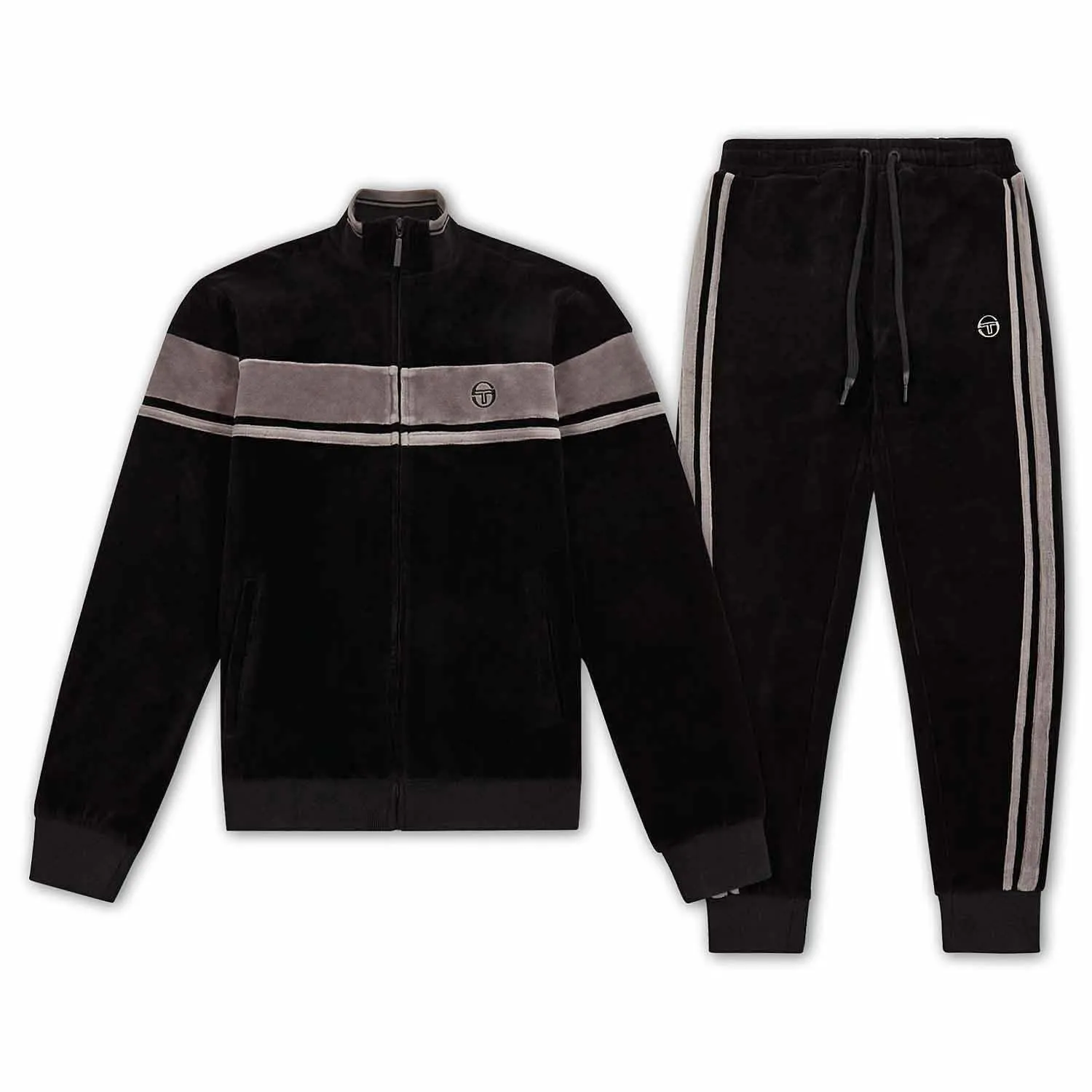 Velour Damarindo Suit - Black