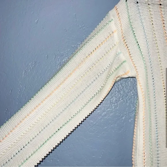 Vintage 1970s Kitted Cardigan Size Medium