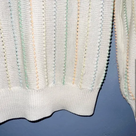 Vintage 1970s Kitted Cardigan Size Medium