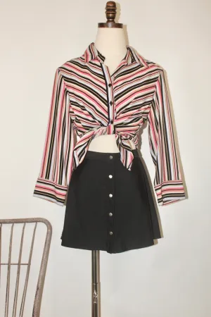 Vintage 90s Button Up Blouse (M)