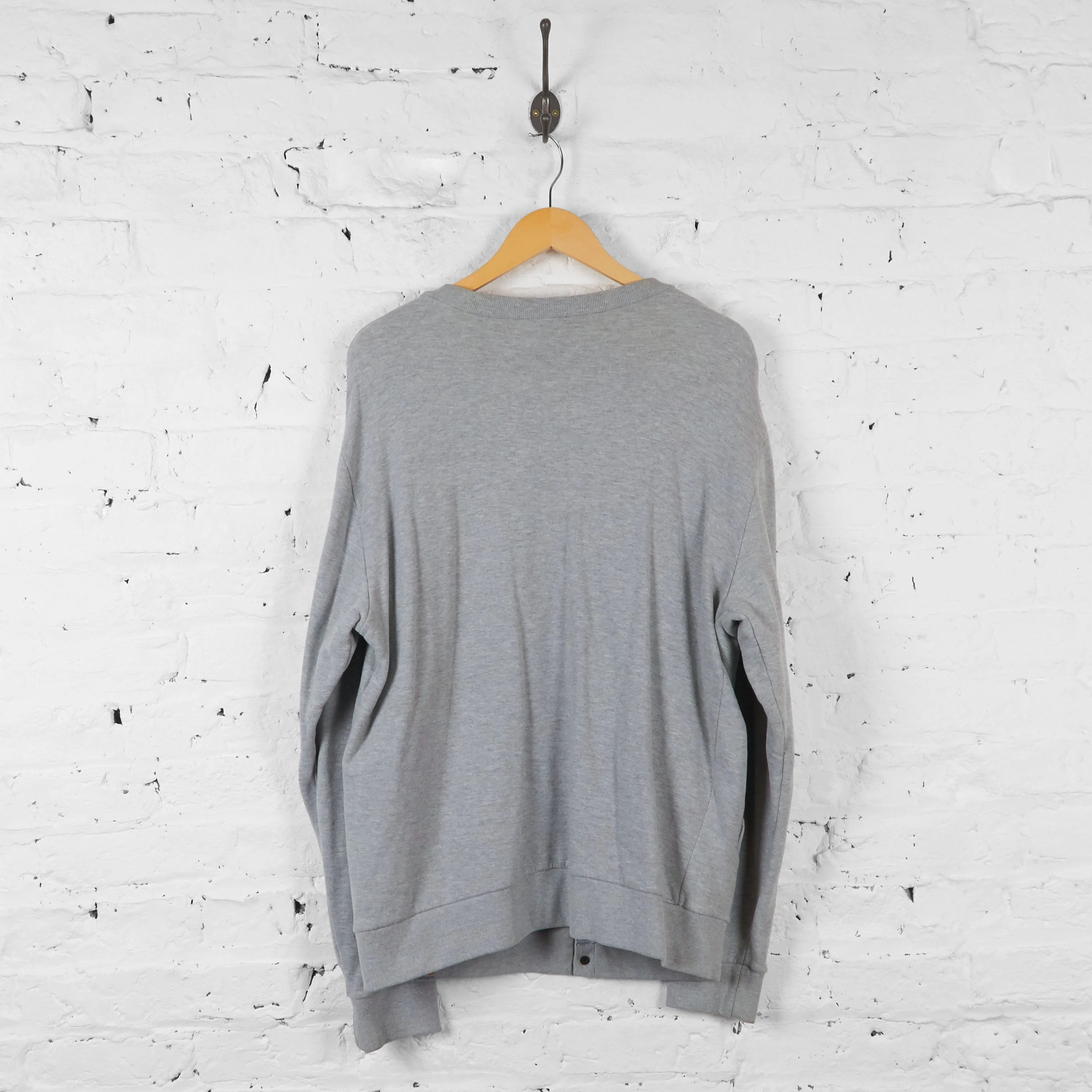 Vintage Carhartt Cardigan - Grey - L