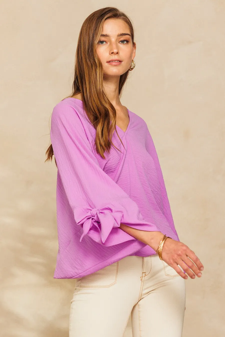 Violet Woven Delight Blouse 1X-3X * on sale *