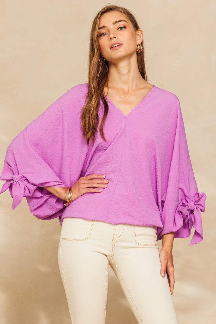 Violet Woven Delight Blouse 1X-3X * on sale *
