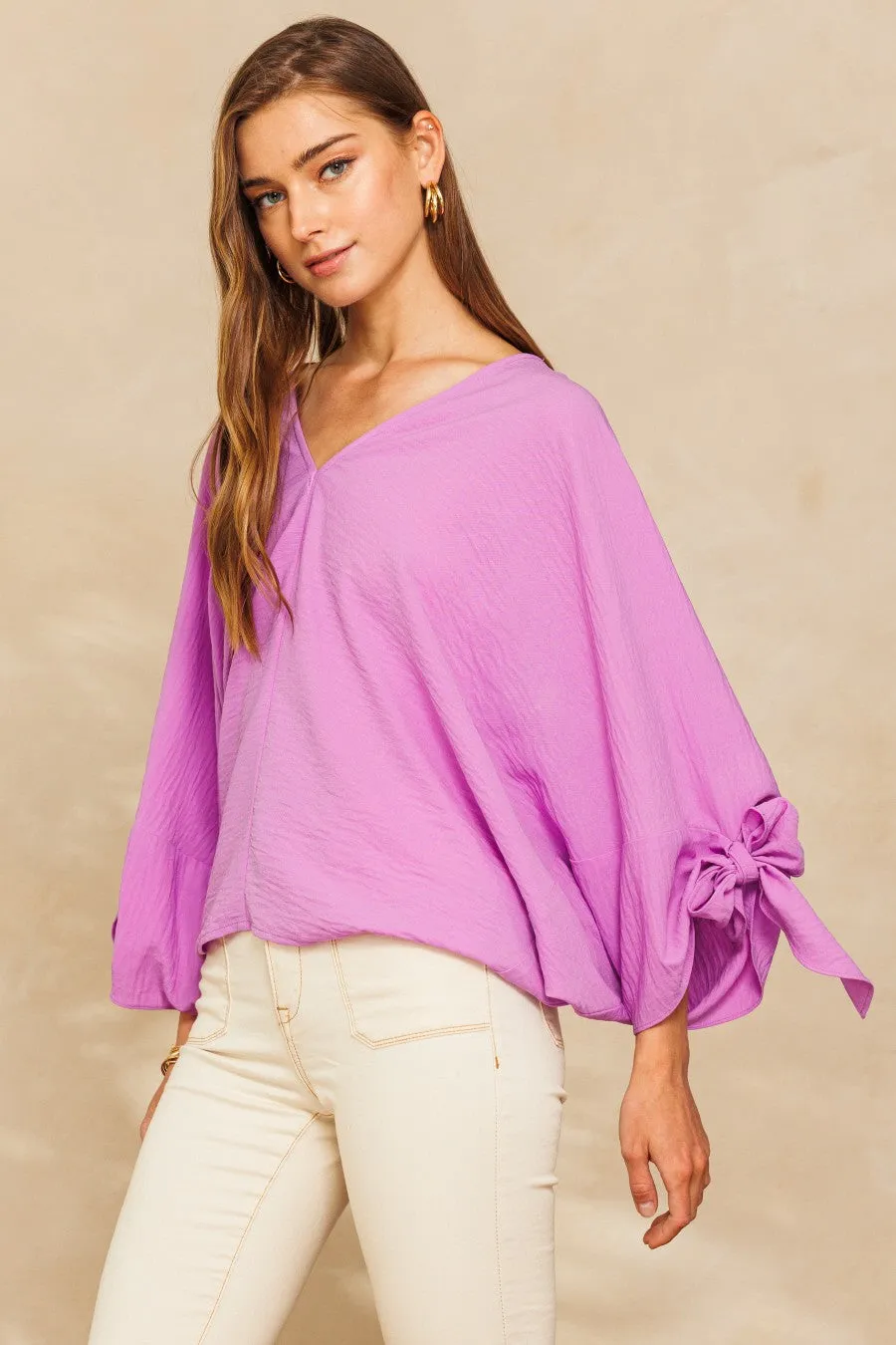 Violet Woven Delight Blouse 1X-3X * on sale *