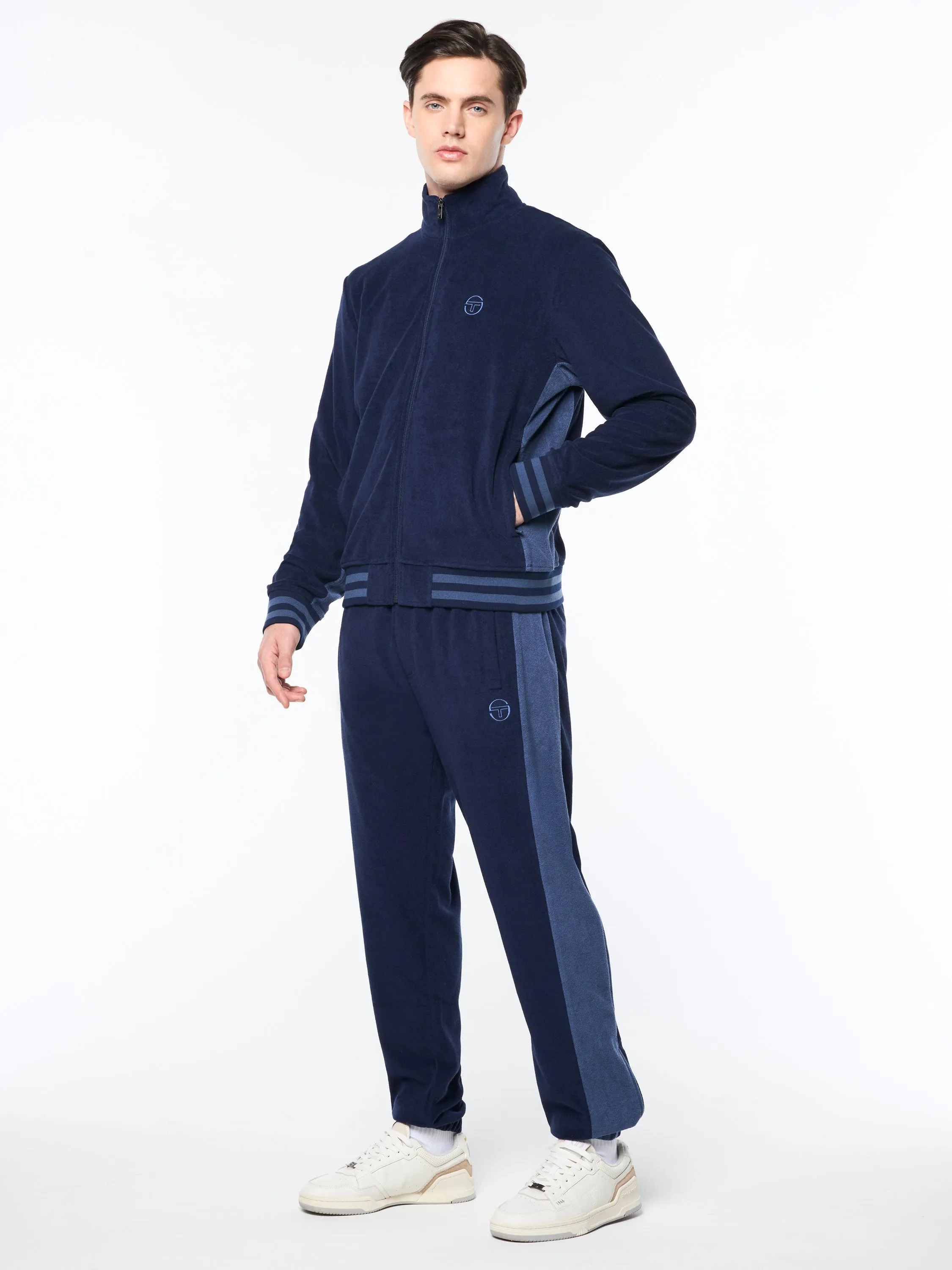 Vitus Track Jacket- Maritime Blue