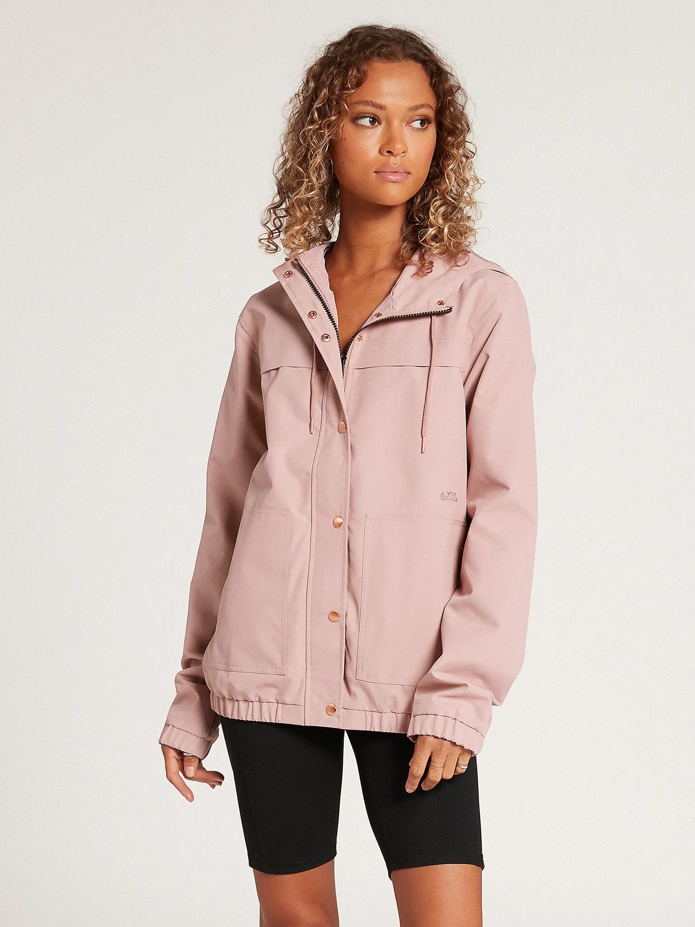 Volcom Womens Enemy Stone Windbreaker Jacket