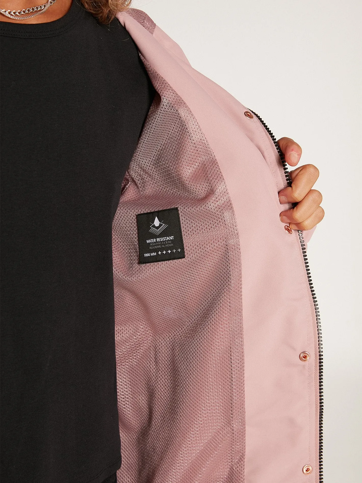 Volcom Womens Enemy Stone Windbreaker Jacket