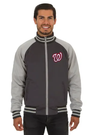 Washington Nationals Reversible Polyester Track Jacket