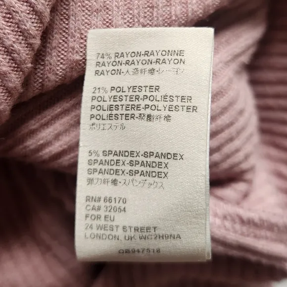 We the Free Cardigan XS Longline Button Front Knit Duster Sweater Pink Ribbed